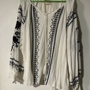 Savannah Jane plus size 1X blouse